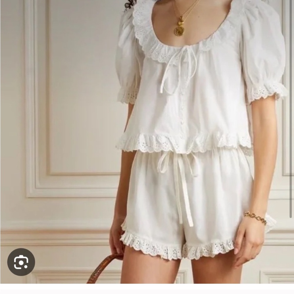 ISO! Doen lazuli top and enna short